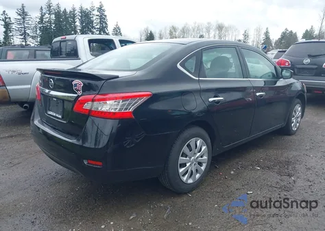 2015 Nissan Sentra S из США, поврежденный, VIN 3N1AB7AP4FY340238